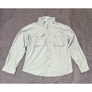 World Wide Sportsman Men's L Light Green Long Sleeve Shirt